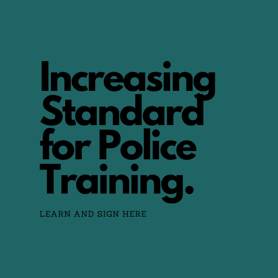 Increasing Standard for Police Training